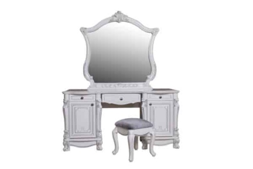 Спальная мебель “Касандра” белая глянец серебро фото 11