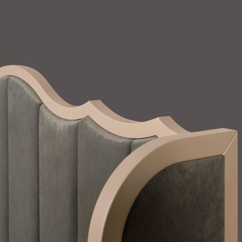 Спальный гарнитур Патриция беж/зеленая обивка фото 5