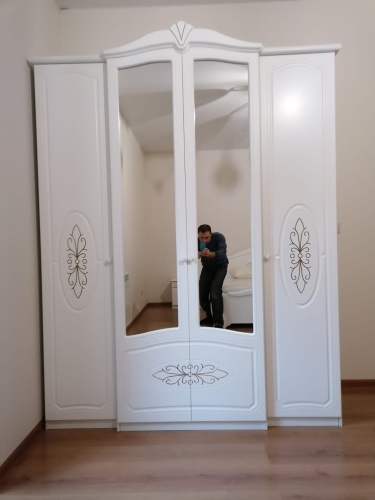 Спальня Виктория белая фото 3