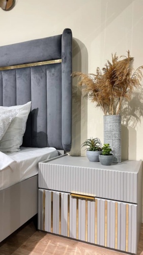 Спальная мебель “Сидея” серая фото 8