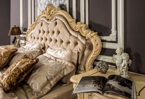 Спальня Росселла крем глянец фото 2