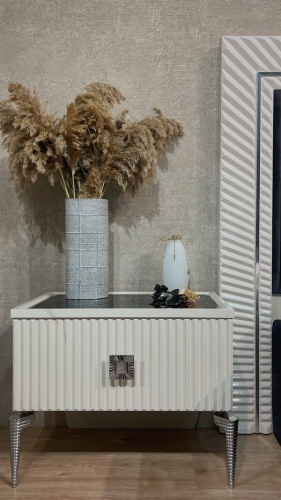 Спальная мебель “Измир” серебро 6-ти дверная фото 5