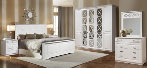 Спальня Прованс-5 белая