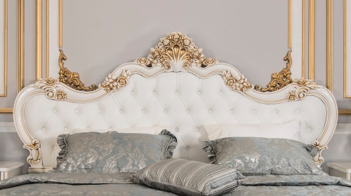 Спальня Натали 3-ств белый глянец фото 3