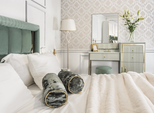 Спальня Замира 5-ств оливковый фото 12