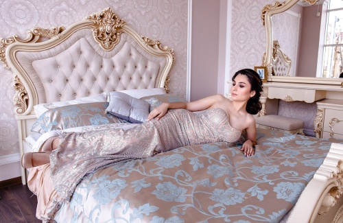 Спальня Джоконда крем глянец фото 5