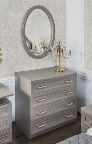 Спальня Мокко 3-ств серый камень фото 8